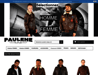 cuir-paulene.com screenshot