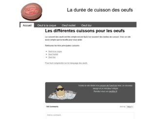 cuireunoeuf.fr screenshot