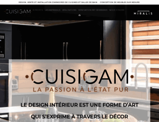 cuisigam.com screenshot
