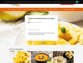 cuisine-et-mets.com screenshot