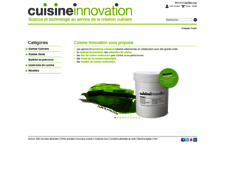 cuisine-innovation.fr screenshot