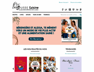 cuisine.larousse.fr screenshot