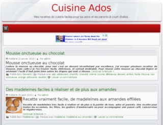 cuisineados.com screenshot