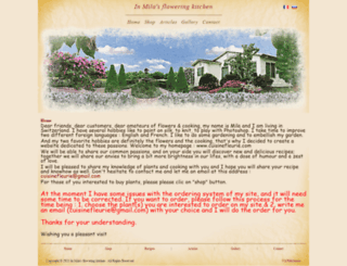 cuisinefleurie.com screenshot