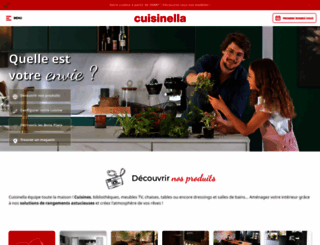 cuisinella.fr screenshot
