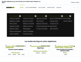 cuisinepop.com screenshot