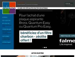 cuisinov.fr screenshot