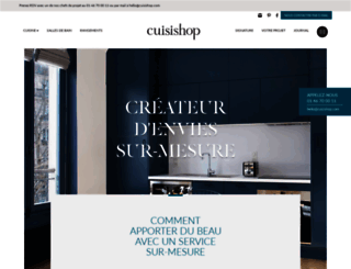 cuisishop.com screenshot