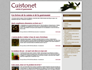 cuistonet.fr screenshot