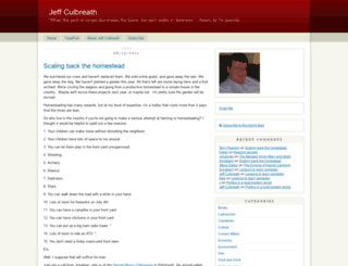 culbreath.typepad.com screenshot