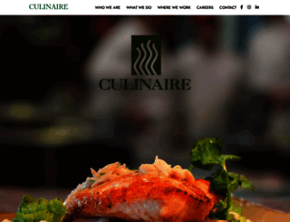 culinaireintl.com screenshot