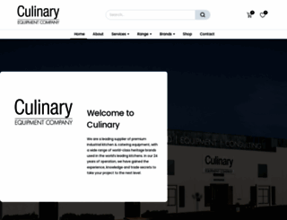 culinary.co.za screenshot