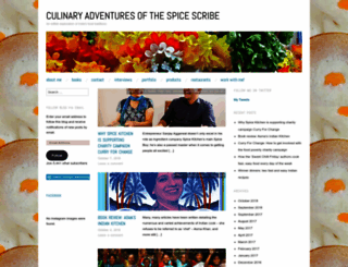 culinaryadventuresofthespicescribe.wordpress.com screenshot