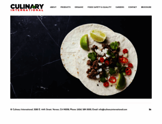 culinaryinternational.com screenshot