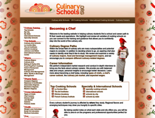 culinaryschools.org screenshot