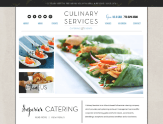 culinaryservicesinc.com screenshot