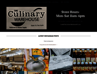 culinarywarehouseny.com screenshot