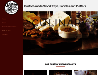 culinarywooddesigns.com screenshot
