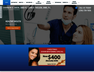 cullmanfamilydentist.com screenshot
