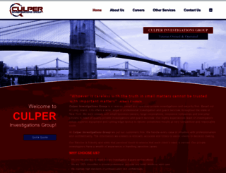 culperinvestigationsgroup.com screenshot