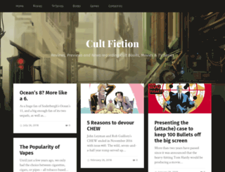 cultfiction.com.au screenshot