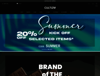 cultizm.co.kr screenshot