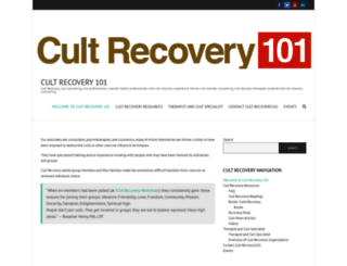 cultrecovery101.com screenshot