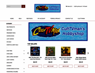 culttvmanshop.com screenshot