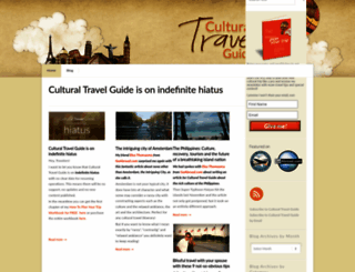 culturaltravelguide.com screenshot
