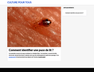 culture-pour-tous.com screenshot