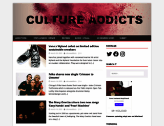 cultureaddicts.com screenshot