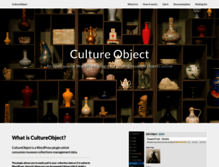 cultureobject.co.uk screenshot