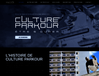 cultureparkour.com screenshot