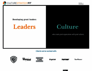 culturestrategyfit.com screenshot