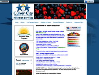 culvercafe.org screenshot