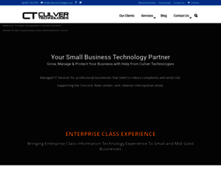 culvertechnologies.com screenshot