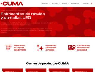 cuma.es screenshot