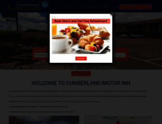 cumberlandmotorinn.com.au screenshot
