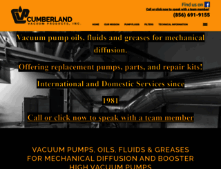 cumberlandvacuum.com screenshot