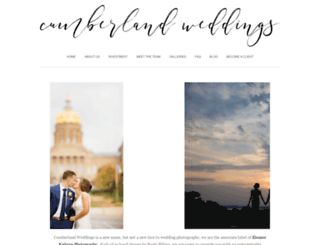cumberlandweddings.com screenshot