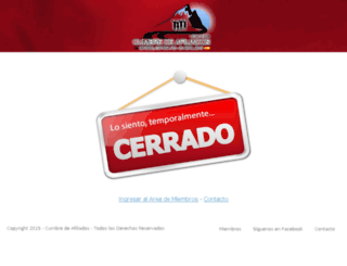 cumbredeafiliados.com screenshot