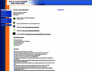 cumhurkilincer.com screenshot