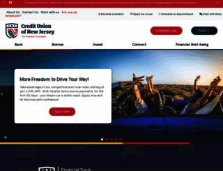 Access cunj.org. Home – Credit Union of New Jersey