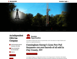 cunninghamenergy.com screenshot