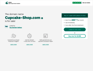 cupcake-shop.com screenshot