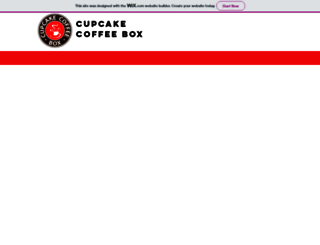 cupcakecoffeebox.com screenshot