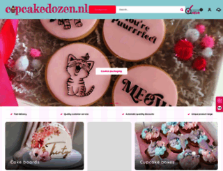 cupcakedozen.nl screenshot