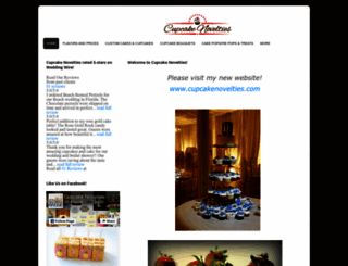 cupcakenovelties.webs.com screenshot