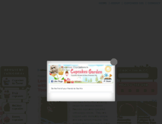 cupcakesgarden.com screenshot