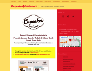 cupcakesjakarta.com screenshot